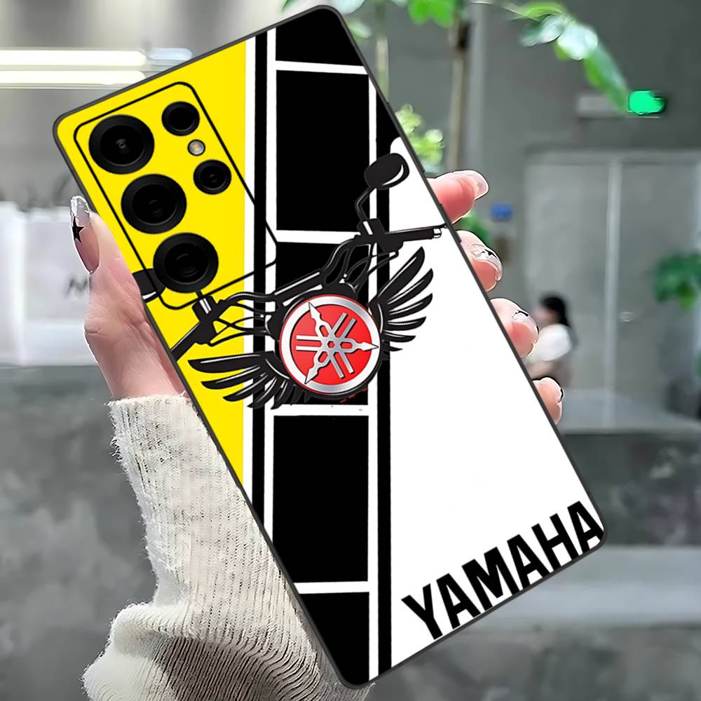 

Motorcycle Y-YamAha-S Phone Case For Samsung S 24 Fe 25 Ultra Plus 20 Lite 21 30 22 23 24 22 Ultra 5G Fundas Samsung S22 ULTRA 5G