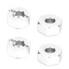 Aluminum Alloy 5.5MM RC Hex Mount Connector Fit for   RC 1:10 Off Road Vehicle Upgrade Parts(Blue K949-009B )