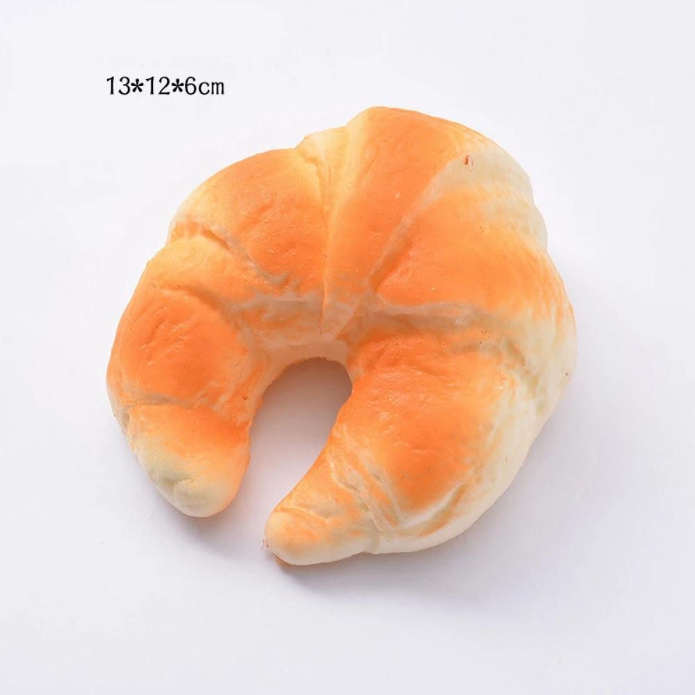 Squishy Bread Toast Food Creative Simulation Donuts Slow Rising Squeeze Stress Relief Toys Spoof Tease People Desktop Toy