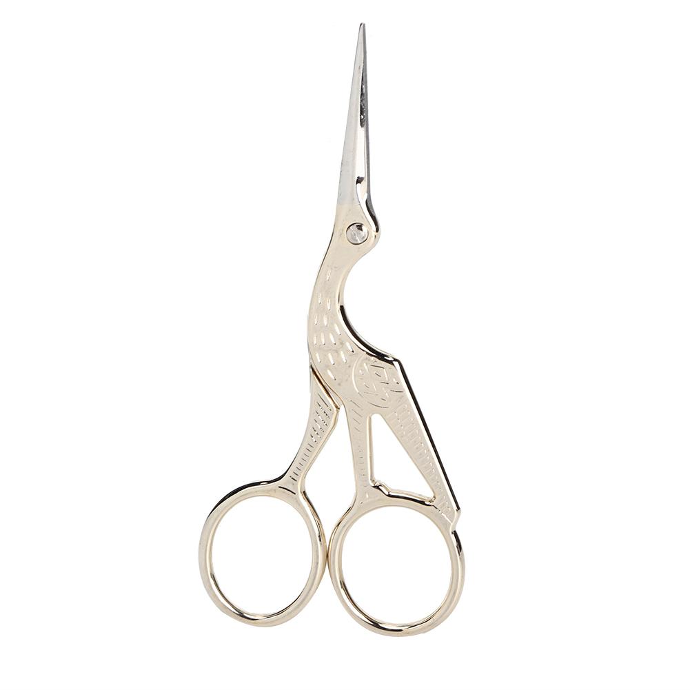 

Stainless Steel Retro Crane Shape Sewing Scissor Tailor Handcraft Cutting Shear