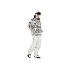 Li Ning Altay Rock Art Element Cardigan Fleece Hoodie Unisex Hoodie Light-Antique-Yellow AWDT711-1