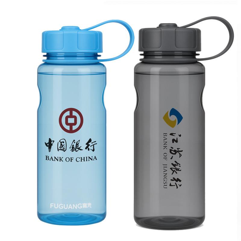 Water bottle plastic cup men's food grade handle large capacity sports water cup outdoor tea portable cup