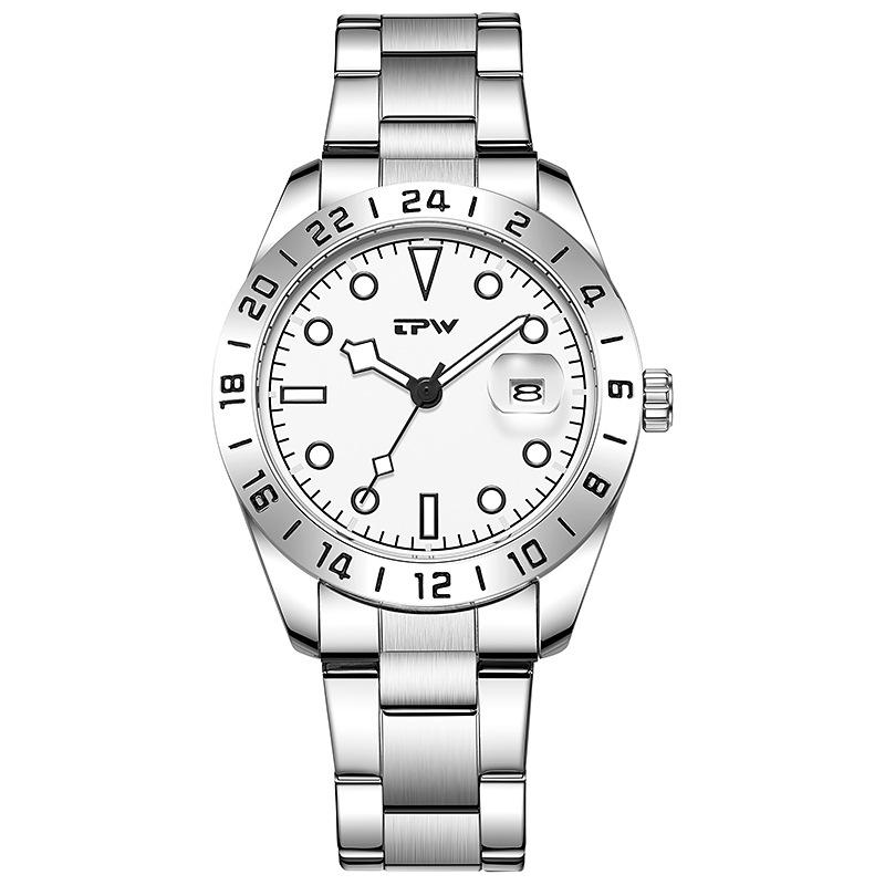 TPW Fashion Men's Watches Date High-end Luxury Casual Sport Clock Classic Business Quartz Male Wristwatches