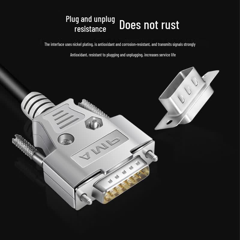Longyan Industrial Grade DB15 Serial Data Cable