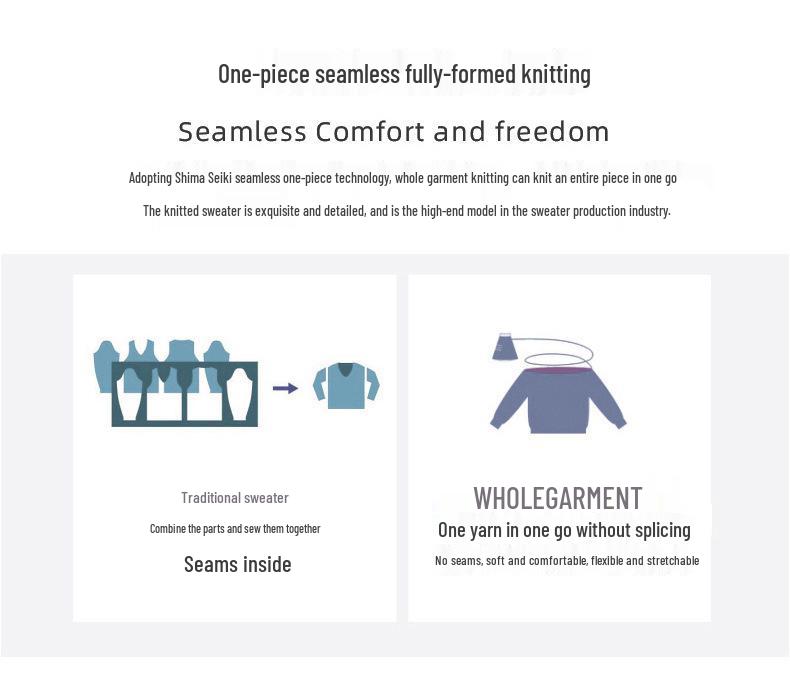 Women's 2025 Autumn/Winter Half-High Ribbed Slim-Fit Knit Sweater