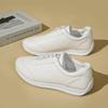 Spring Casual White Sneakers for Women – Trendy Versatile Athletic Shoes, Korean Style Students' Fashionable Footwear, Autumn New Arrival