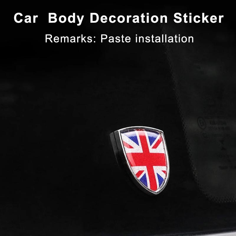 For MINI COOPER S JCW R55 R56 R60 R61 F54 F55 F56 F57 F60 Car Body Badge Metal Creative Sticker Exterior Modification Accessori