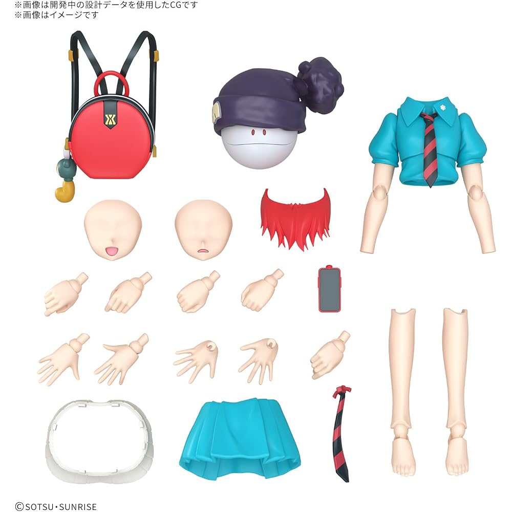 BANDAI SPIRITS (Bandai Spirits) Figure Rise Standard Mobile Suit Gundam Gquuuuuuux Amate Yuzuriha...