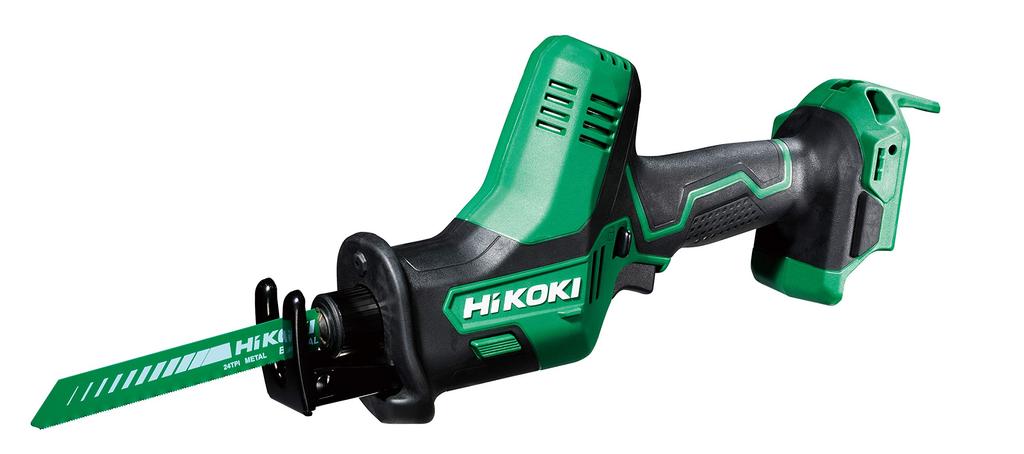 HiKOKI 18V Saber Saw Reciprocating Saw CR18DA Charger and Case Sold Separately and Metal DIY Oversized Waste (NN) - (Wood Cutting, Pruning, Disposal)