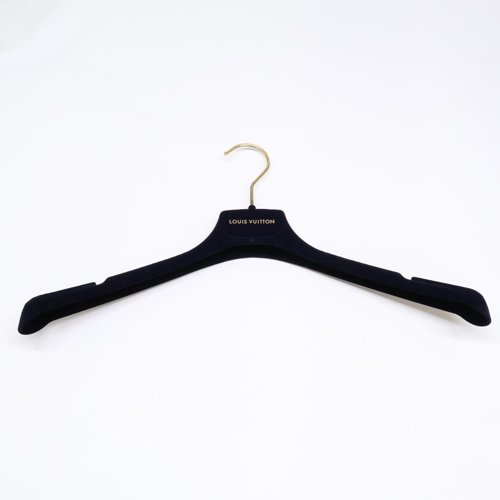 Louis Vuitton Domestic Regular 24 Year Old RW222W MN1 FNC06 Monogram Lining Belted Trench Coat Coat 34 Black X GoldUsed