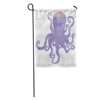 Cartoon Octopus Tentacles And Suction Cups Aquarium Sea Spineless Mollusk Garden Flag House Banner 12x18inch 30x45cm Buy At A Low Prices On Joom E Commerce Platform