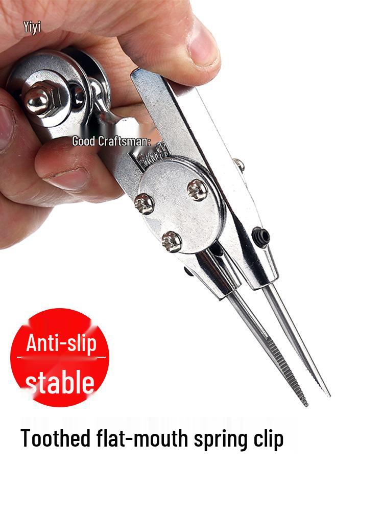 Rotating Universal Soldering Iron Stand with Clip for Jewelry Repair and Welding