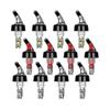 Bouchons verseurs gradués pour bouteilles d'alcool, Lot de 12 Bouts verseurs doseurs automatiques pour spiritueux Quick Shot 30 ml