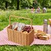 with Handle Silverware Holder Large Capacity Multipurpose Basket Utensil Storage Basket  Dormitory