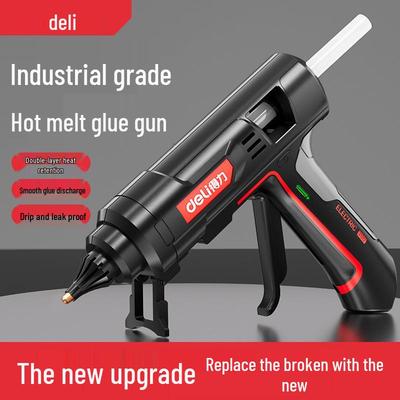 Deli Hochleistungs-Heißklebepistole mit 7-11mm Klebestiften für den Haushalt und die Industrie