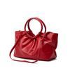 Red Pleated Cloud New Large-capacity Women's Bag Small Bag