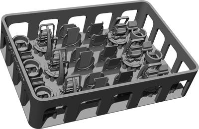 BSK Model 1/35 WWII Russia/Soviet Union MK-4 Periscope (Set of 6) Plastic Model Parts BSKC35013 (Tank)