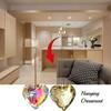 Stunning Heart-shaped Crystal Sun Catcher Perfect For Graduation Housewarming Or Any Festive Occasion