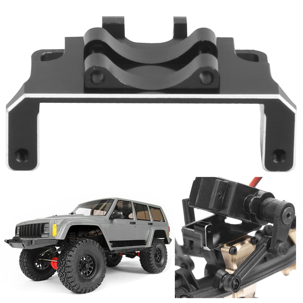 Aluminum Alloy Steering Servo Fixing Mount for Axial SCX24 90081/AXI00002 1/24 RC Car