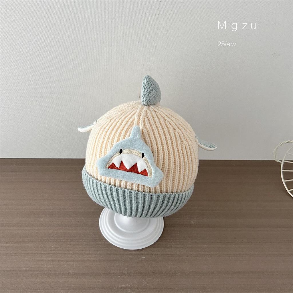 Adorable Knitted Wool Baby Hat - Warm & Thick for Autumn/Winter, Perfect for Infant/Toddler Boys & Girls