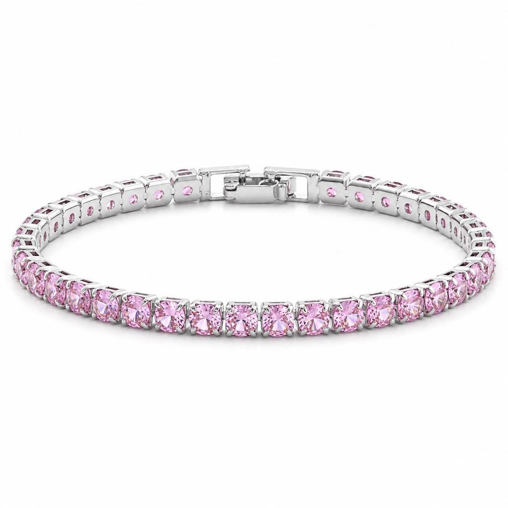 Women's High-End Zircon Crystal Bracelet - Elegant Fashion Accessory
