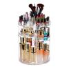 360 Degree Rotating Cosmetic Storage Organizer Skincare Stand Multilayered Acrylic Rack for Makeup and Beauty Tools
