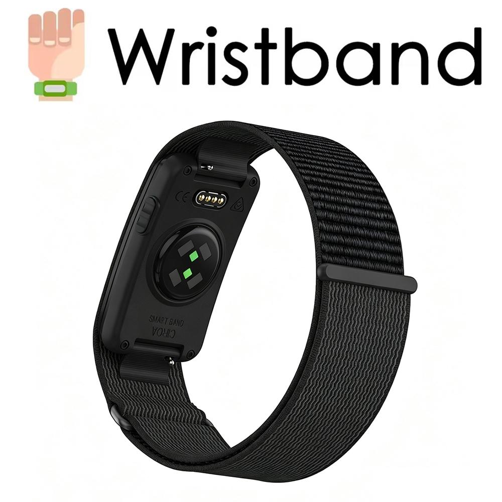 Premium Custom Nylon-Schlaufe Ersatzarmband Verstellbares Handgelenk Oberarm Bizeps Armband Zubehör für Garmin CIRQA Smart Band