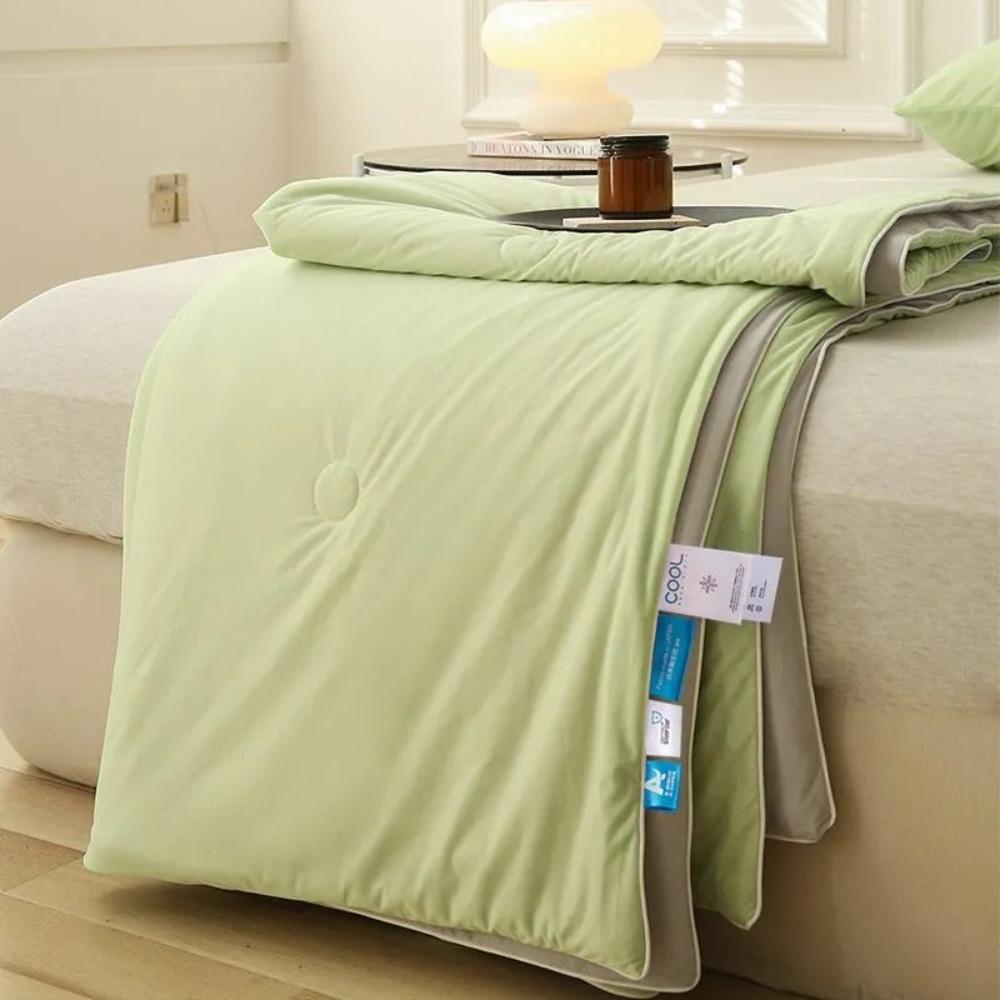 Double Side Summer Cooling Quilt Cooling Fabric Summer Thin Quilt Cooling Blanket  Bedroom