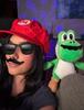 Green Mario Costume Set: Hat, Dress, Gloves, Mustache, Suspenders
