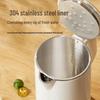 2.5L Smart Electric Kettle with Double Layer, Anti-Scald Design, Automatic Power-Off, and Keep Warm Feature