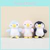 Bedårande Söt Pingvin Gosedjur Nyckelring Söt Gosedjursdocka Nyckelringstillbehör
