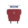 D6Car Tappetino Anti-calcio Protezione Schienale Sedile in Pelle Tappetino Anti-graffio per Mercedes Benz AMG Classe A C E S G W201 W210 W108 W204 W205