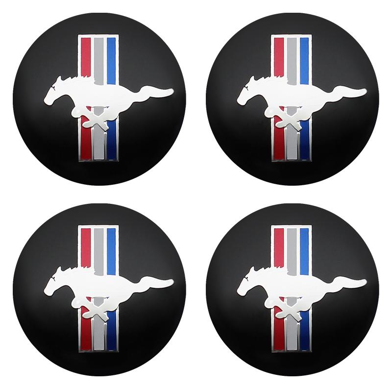 

4Pcs 56/60/65MM Car Wheel Hub Cap Center Sticker For Ford Mustang Kuga Fiesta Mondeo Ecosport Emblem Logo Auto Decal Accessories 4Pcs 65mm Sticker