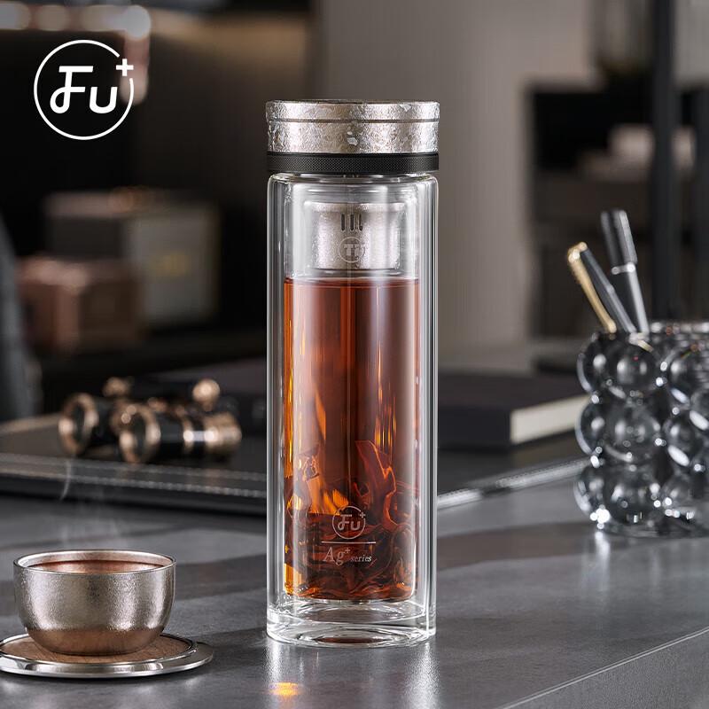 FUGUANG FU+ Titanium Crystal Antibacterial Glass Cup