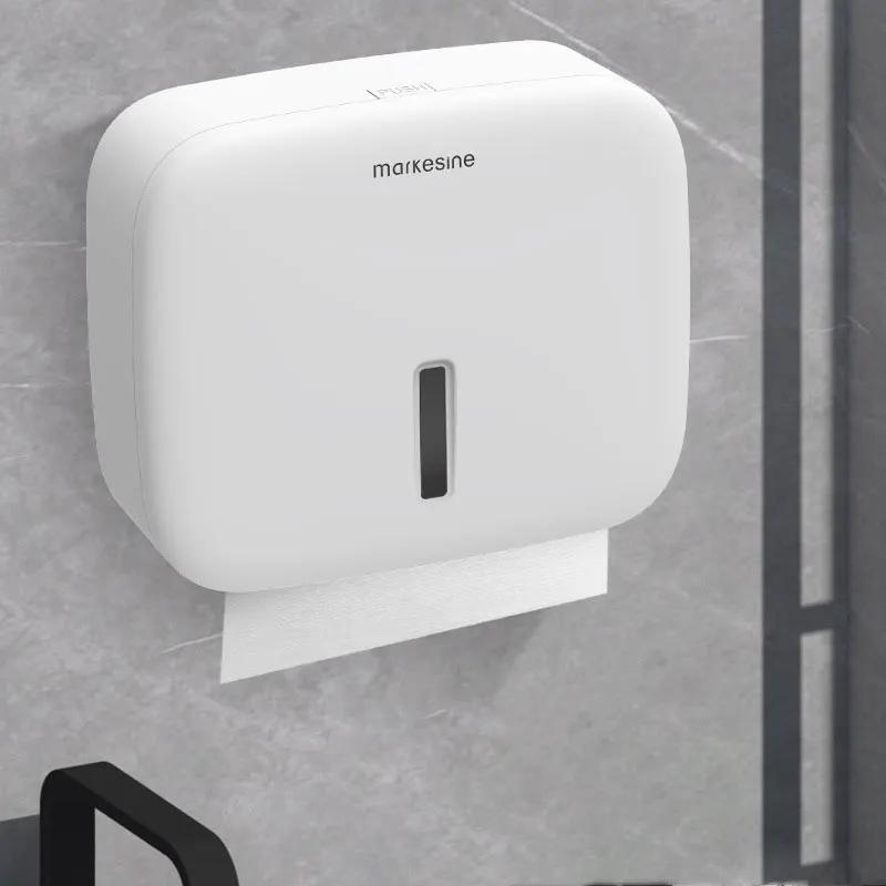Non perforated wall mounted hand wiping paper box hotel restroom toilet tissue box household kitchen toilet hand paper box