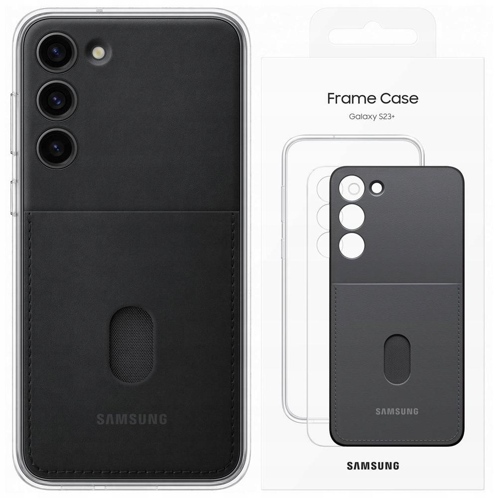 Etui Samsung Ef-Ms911Cb S23 S911Czarny/Black Frame Cover