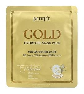 Gold Hydrogel Mask Pack +5 Golden Complex 32 Gr - Hydrogel Sheet Mask