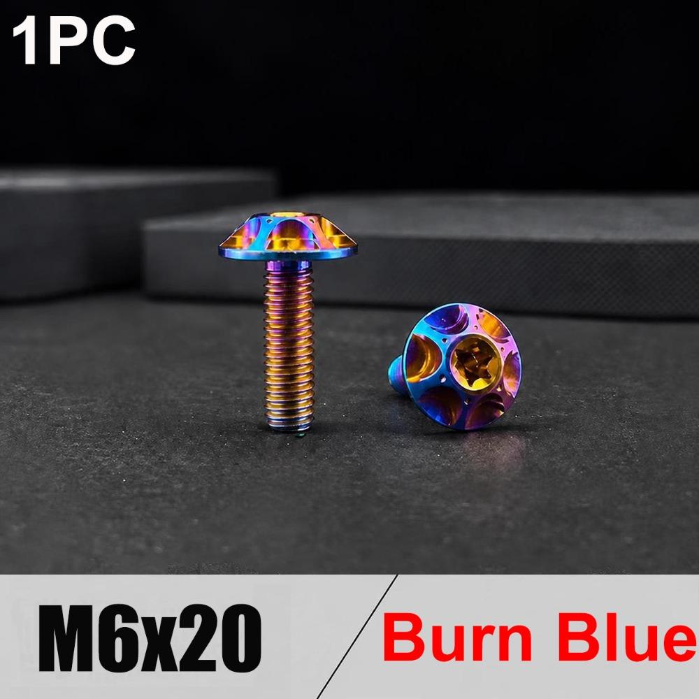 M5/M6 x 15mm Titanschrauben Titan Dekorationsschrauben Langlebige Motorradschraube