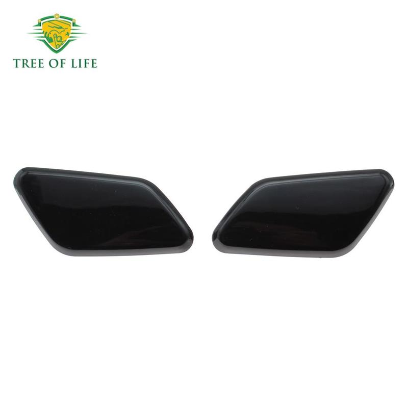 Left Right HeadLight Washer Cover Cap Fit For 2016 2017 2018 Mitsubishi Outlander