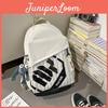 Japanese Style Large Capacity Nylon Daypack With Letter Pattern And Lightweight Design For Students