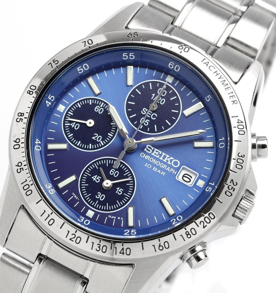 [SEIKO] SEIKO SPIRIT Wristwatch, Chronograph, Water Resistant to 10 ATM, Quartz, Lumibrite, Men's