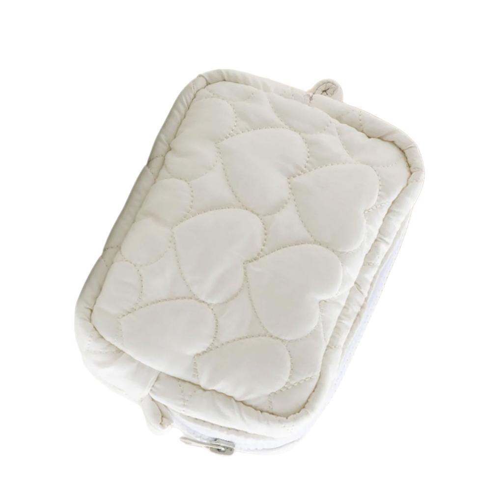 Lightweight Portable Storage Pouch With Smooth Zipper Lovely Travel Accessory Bag For Home Office And Travel Use