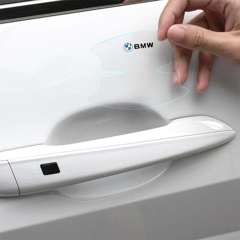8Pcs Transparent Car Door Handle Bowl Anti Scratch Protective Sticker For BMW E36 E46 E90 E70 E91 G20 X1 E60 F10 F30 E39 F20 E87