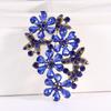 SKEDS Luxury Women Fashion Creative Rhinestone Glass Brooches Pins Lady Designer Gorgeous Crystal Badges Corsage Accessories