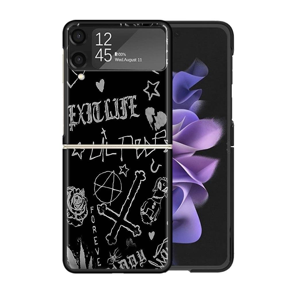 

Lil Peep Singer Cases For Samsung Galaxy Z Flip 4 5 6 7 3 Z Flip7 Flip6 Flip4 Flip5 Flip3 5G Hard Shockproof Fundas Cover Galaxy Samsung Z Flip