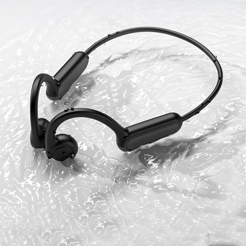 Open Ear Sport Bone Conductions Headphones IPX4 Waterproof For Cycling Running Skiing 8H Playtimes Stable