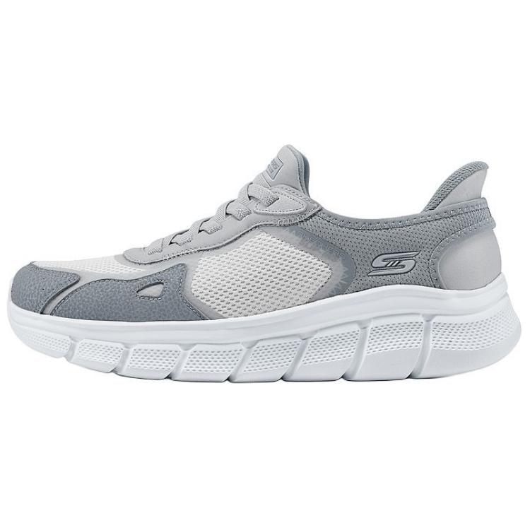 Skechers Bobs B Flex Comfortable Soft Low Top Casual Shoes Men sneaker Gray 118314-GRY 43