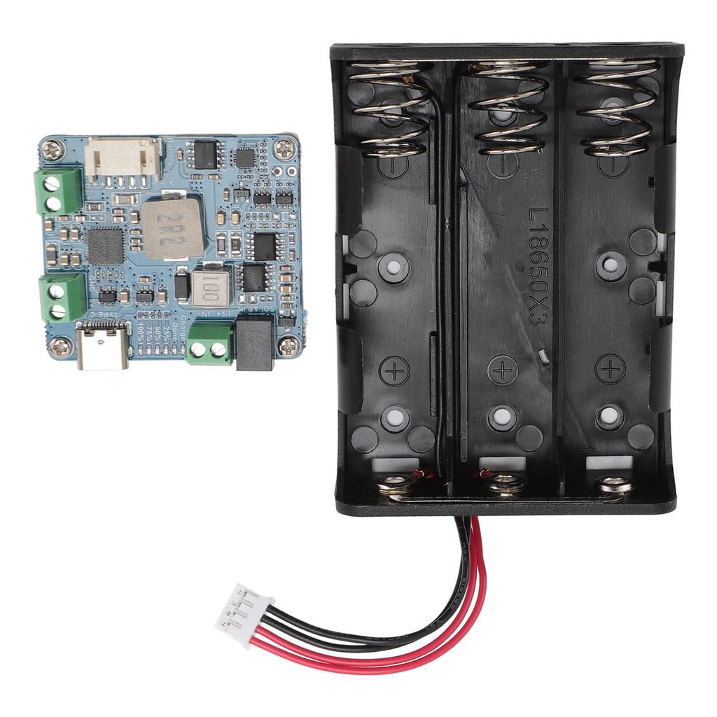 6V‑24V Solar Power Manager PCB MPPT 5V 3A Output Type C Charging Power Management Module