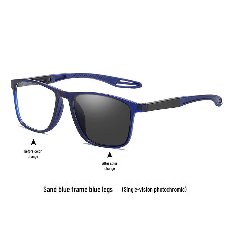 Men's Progressive HD Photochromic Anti-Blue Light Reading Glasses for Near & Distance Vision
