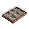 Divided Serving Tray, Nut Dish, Practical Serving Tray, , Modern Portable Fruit Dish